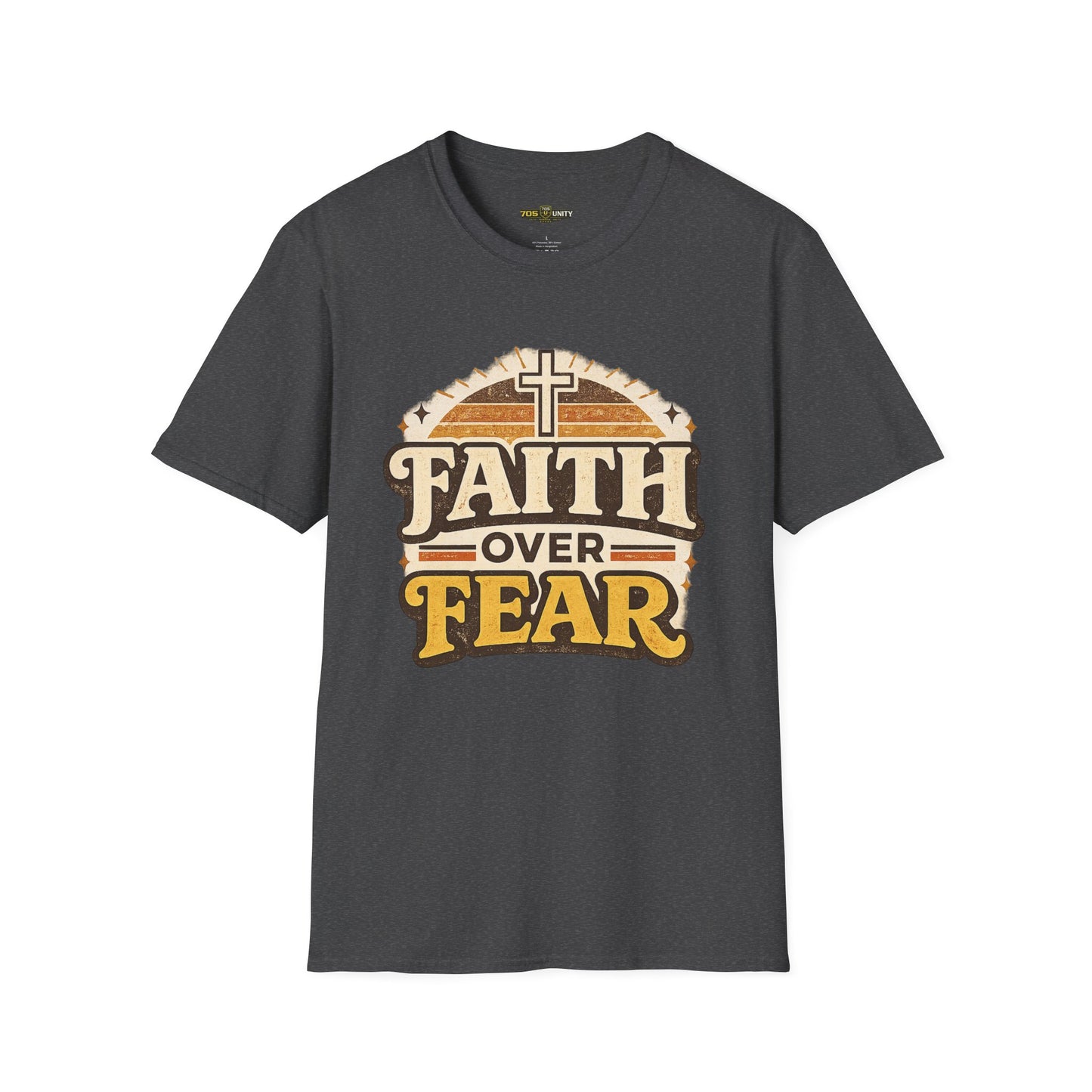 Faith Over Fear Cross Tee