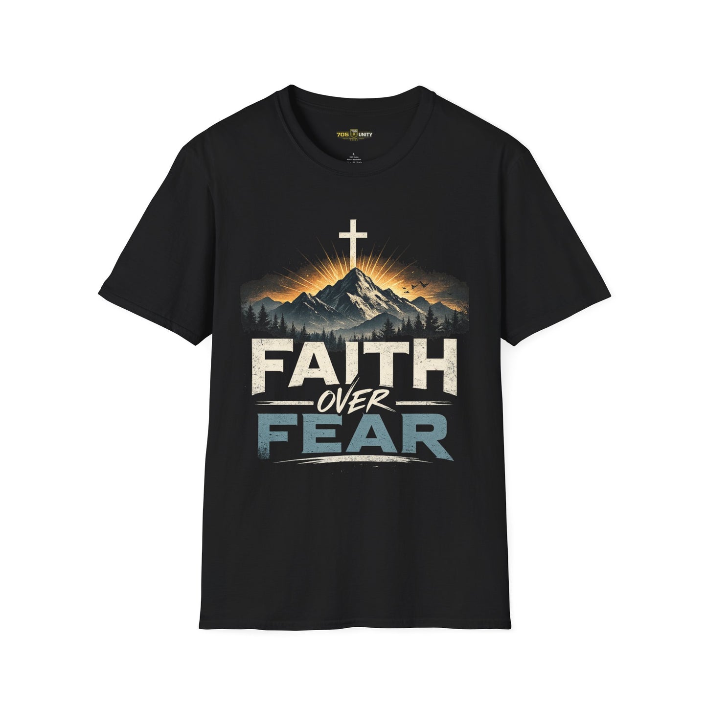 Faith Over Fear Mountain Tee
