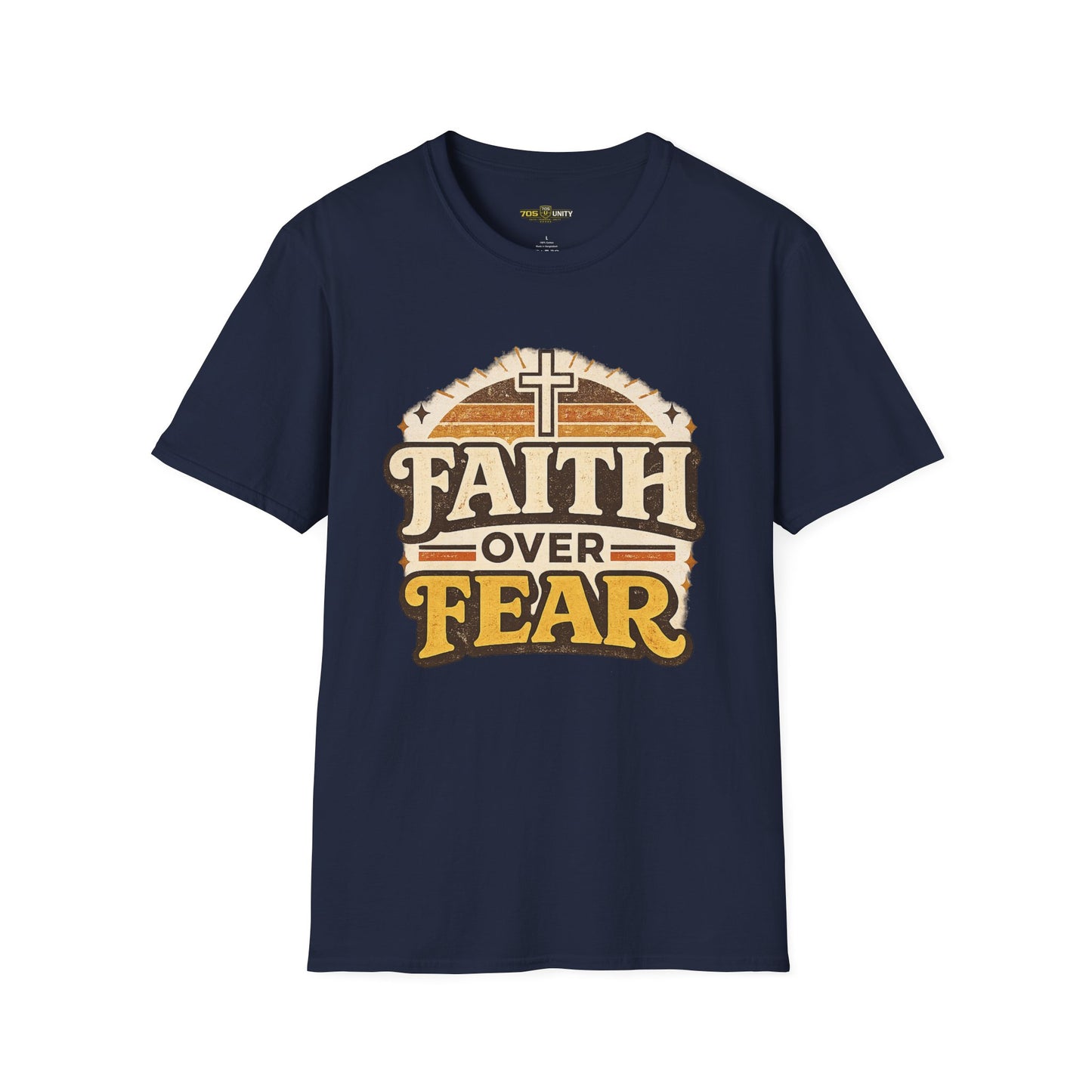 Faith Over Fear Cross Tee