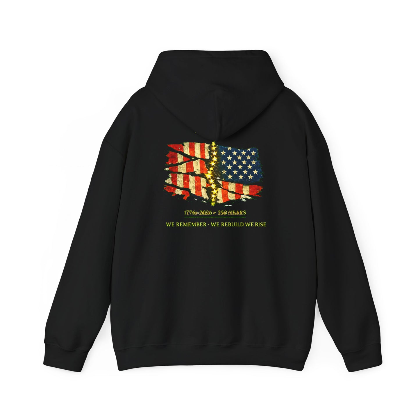 Torn Flag Hoodie