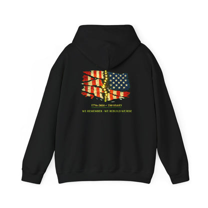 Torn Flag Hoodie