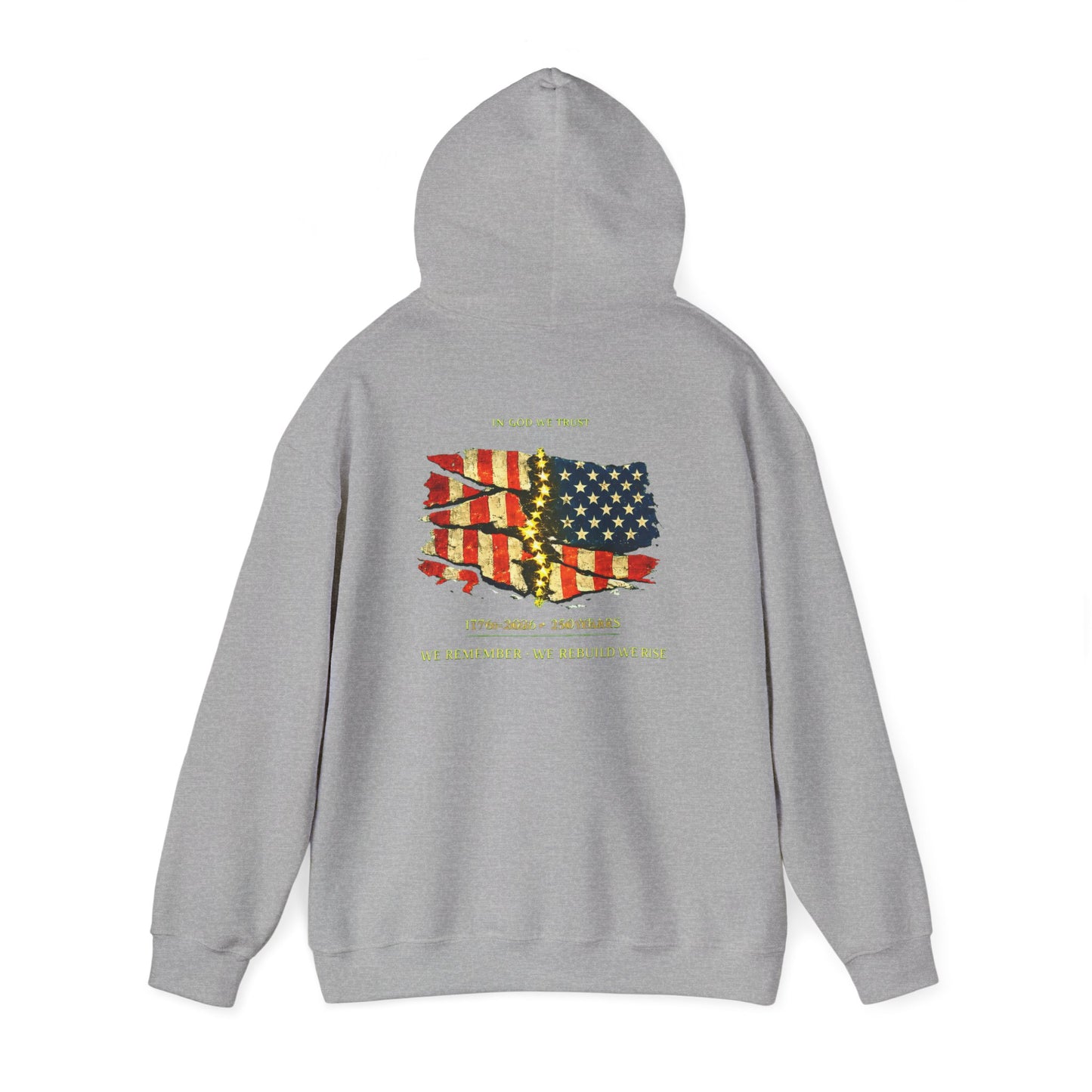 Torn Flag Hoodie