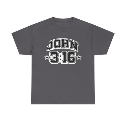 John 3:16 Collegiate Tee