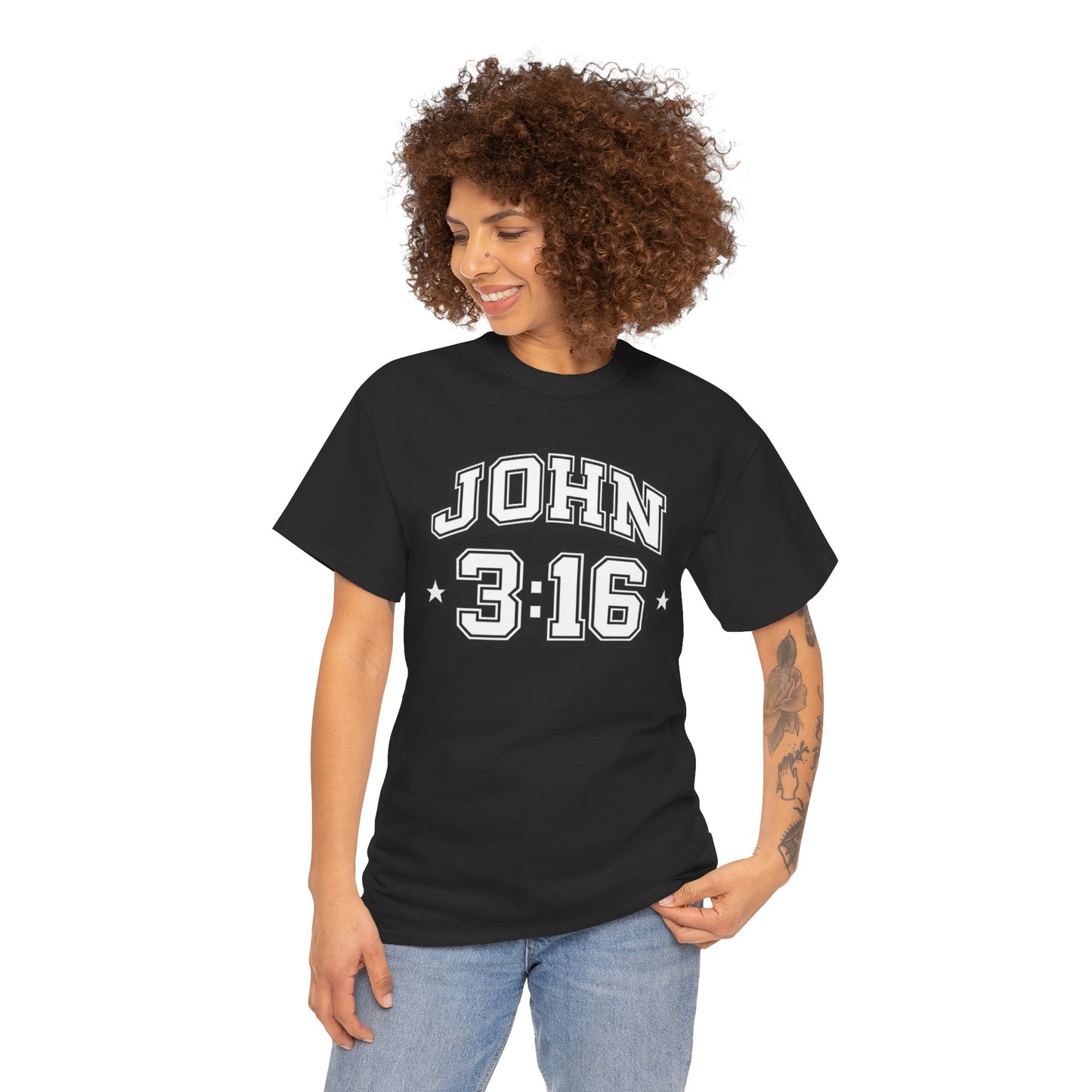 John 3:16 Collegiate Tee