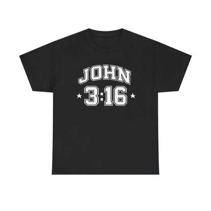 John 3:16 Collegiate Tee