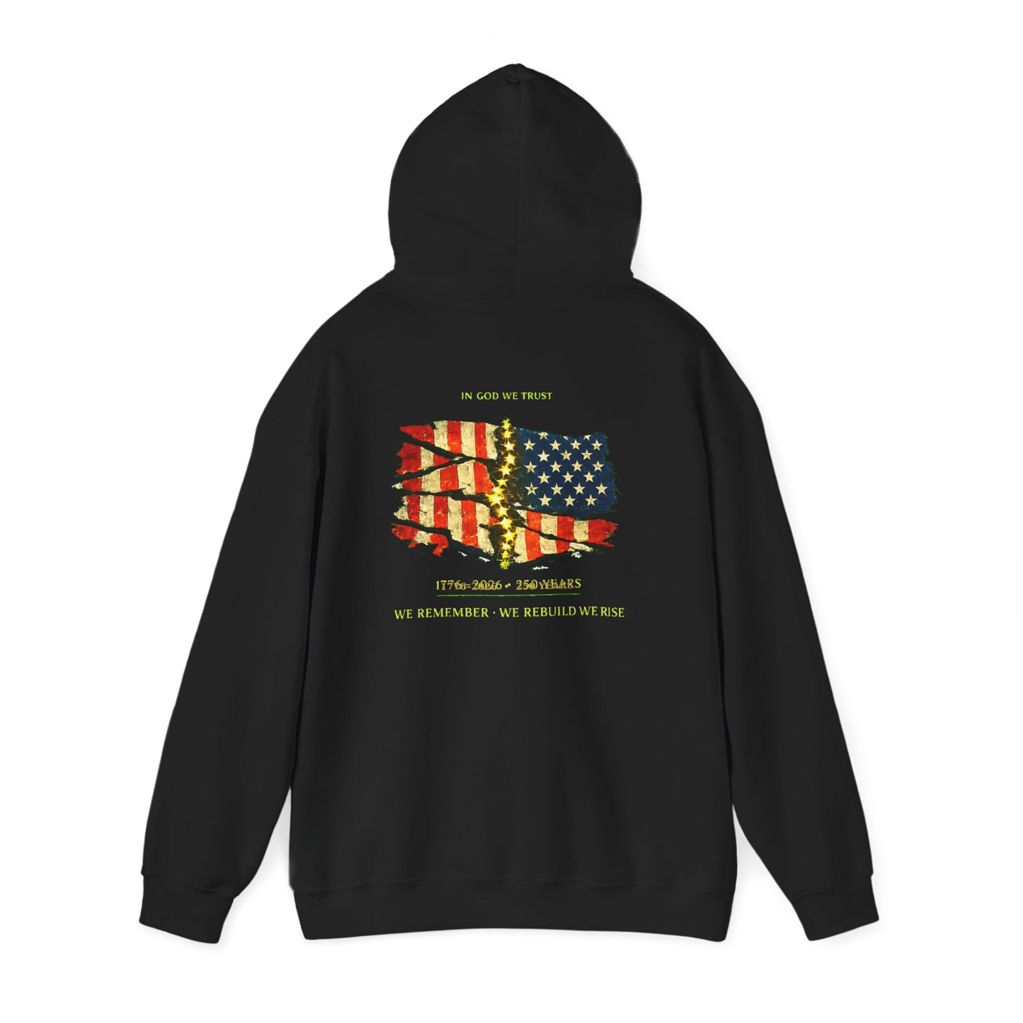Torn Flag Hoodie