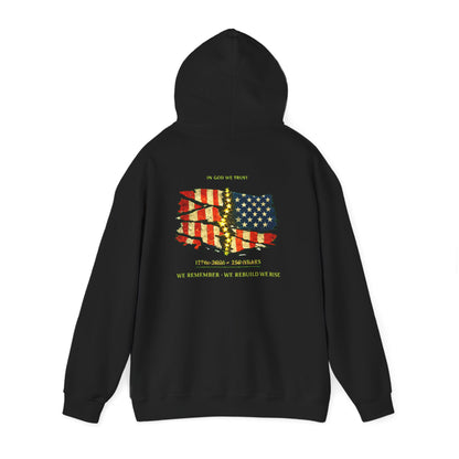 Torn Flag Hoodie