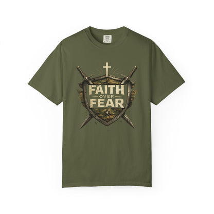 Faith Over Fear Shield Tee