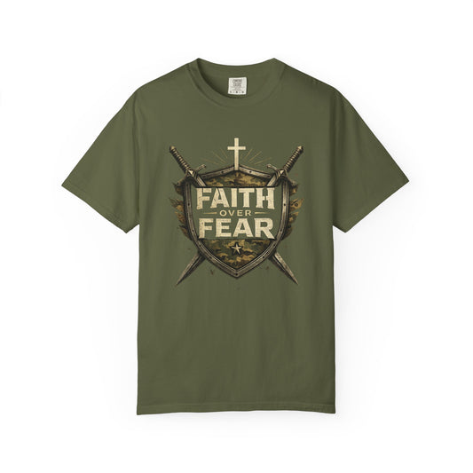 Faith Over Fear Shield Tee