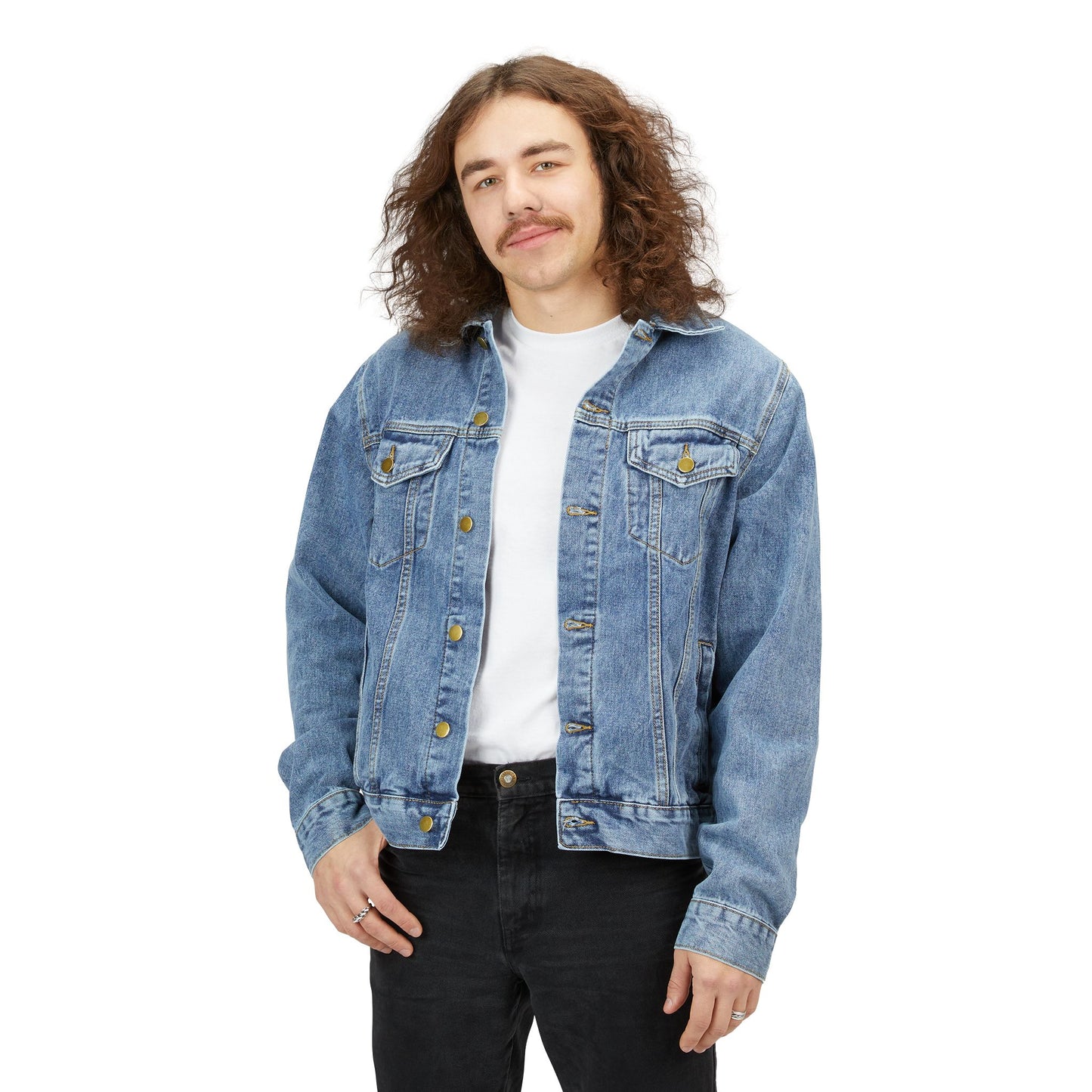 One Nation One Heart Denim Jacket