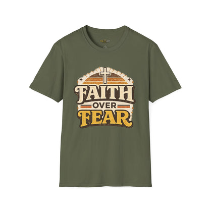 Faith Over Fear Cross Tee