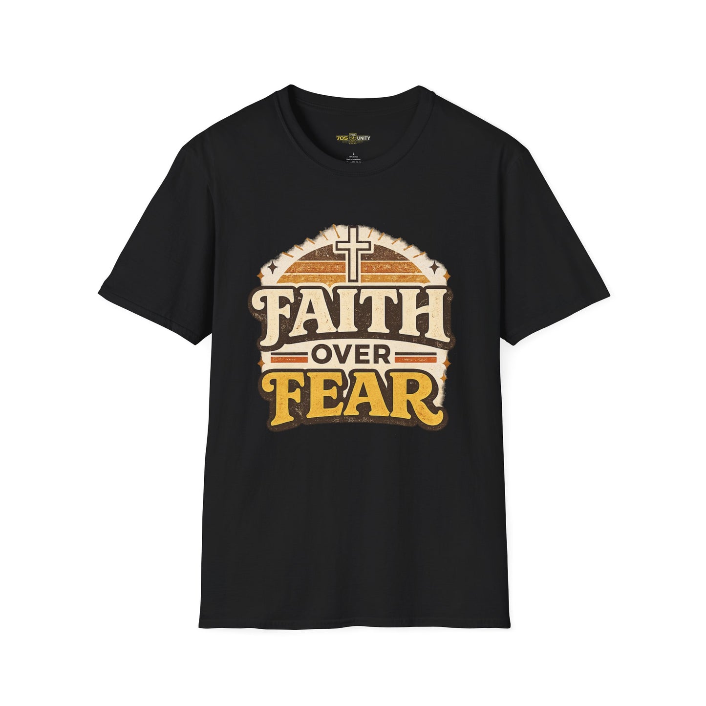 Faith Over Fear Cross Tee