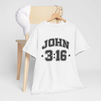 John 3:16 Collegiate Tee