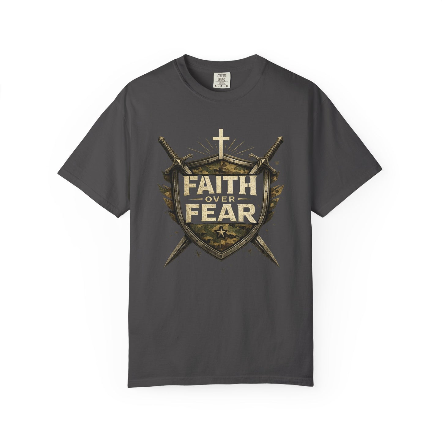 Faith Over Fear Shield Tee