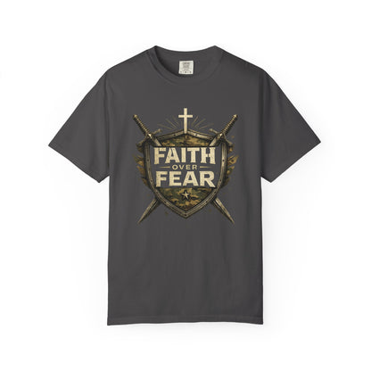 Faith Over Fear Shield Tee