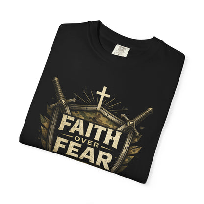 Faith Over Fear Shield Tee