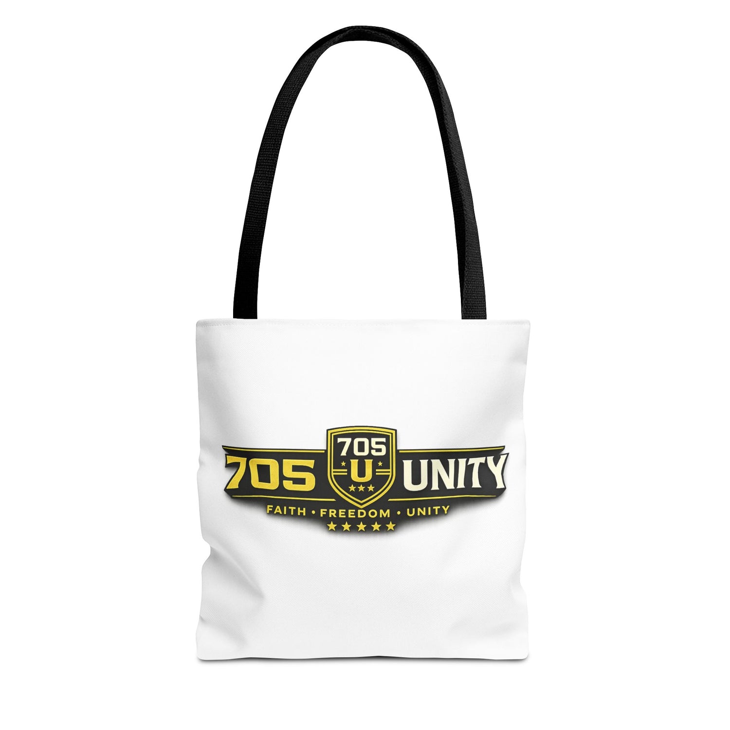 705 Unity Tote — front view | faith-based canvas tote bag