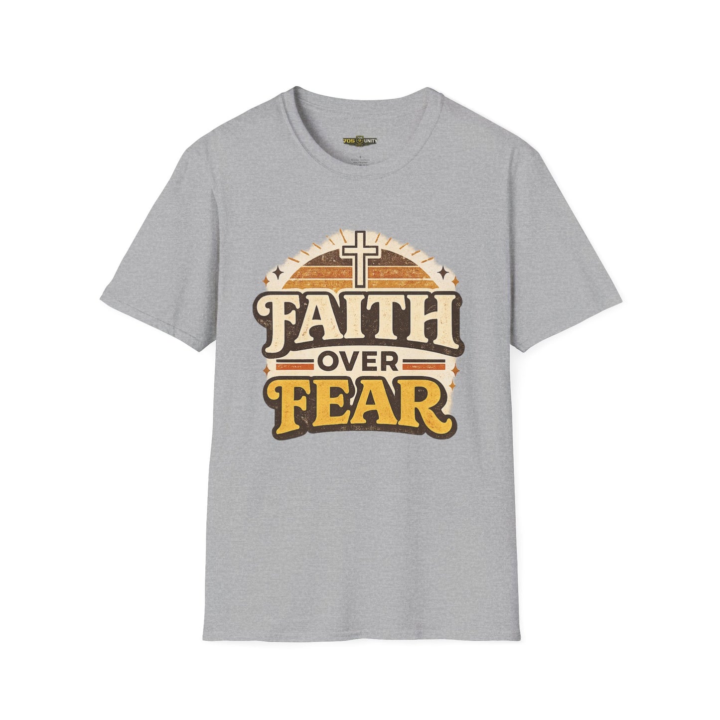 Faith Over Fear Cross Tee