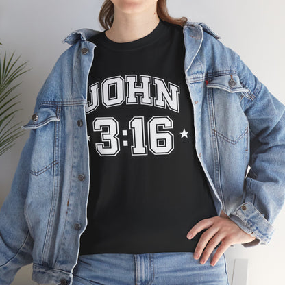John 3:16 Collegiate Tee
