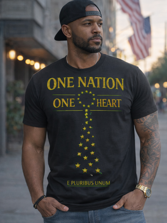 250th Anniversary Patriotic Christian T-Shirt — front view | 705 Unity faith apparel