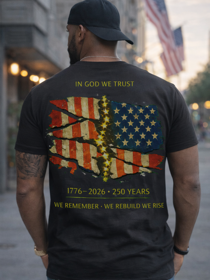 One Nation One Heart Commemorative Tee