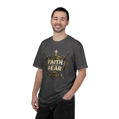 Faith Over Fear Shield Tee