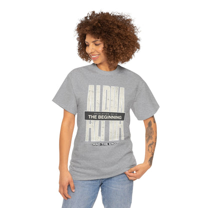 ALPHA Graphic Tee The Beginning — variant view | 705 Unity Christian apparel