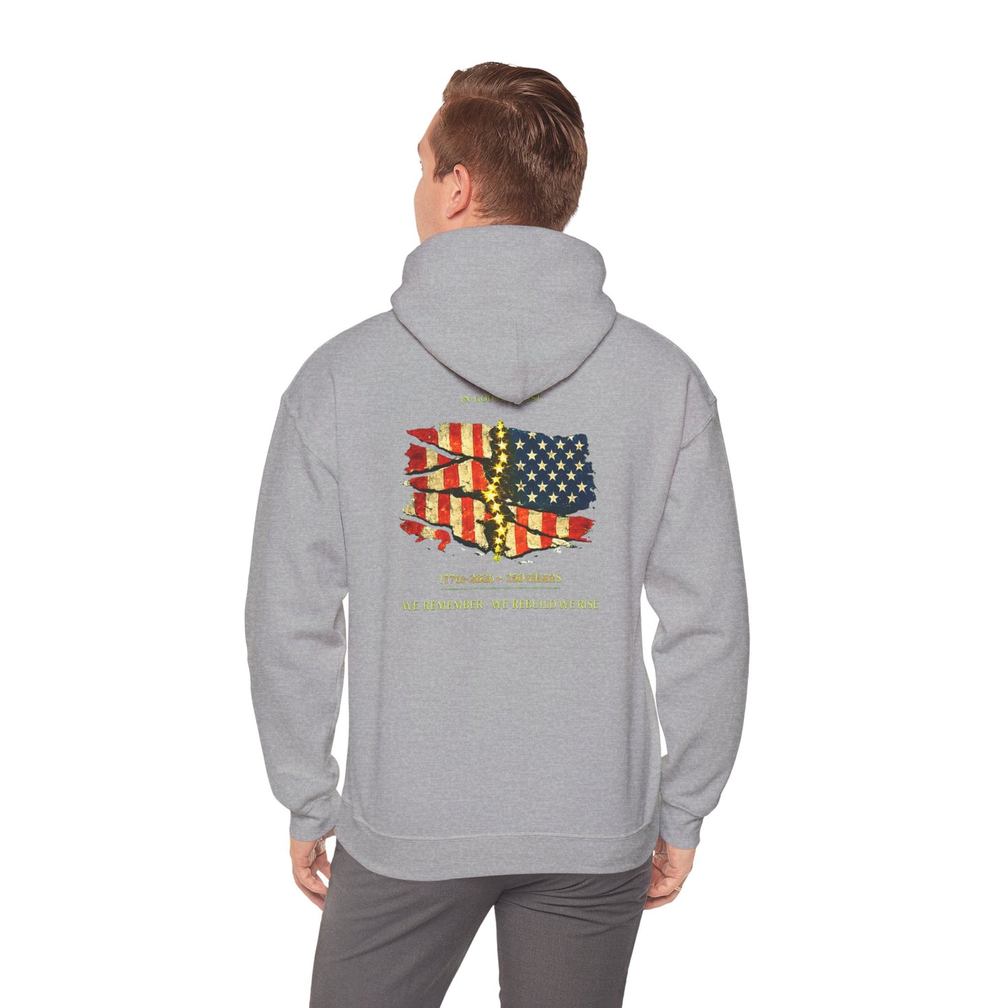 Torn Flag Hoodie