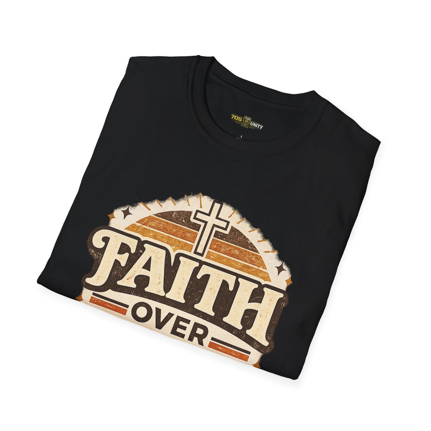 Faith Over Fear Cross Tee