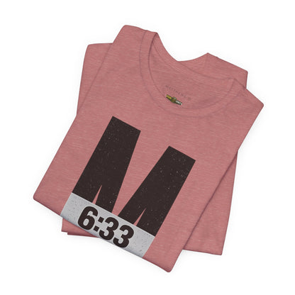 M 6:33 Bible Verse Tee — Seek First the Kingdom | Light Colorways