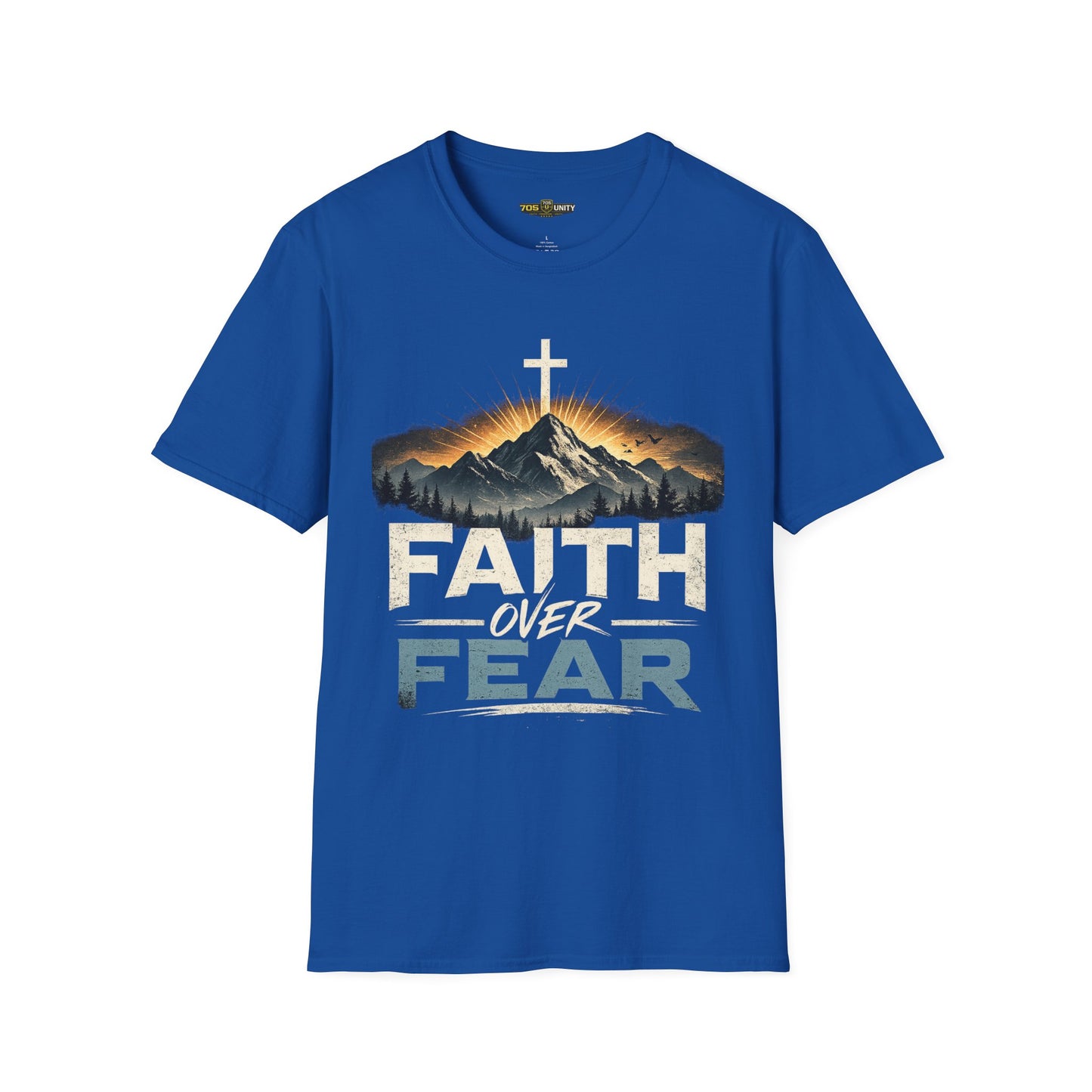 Faith Over Fear Mountain Tee