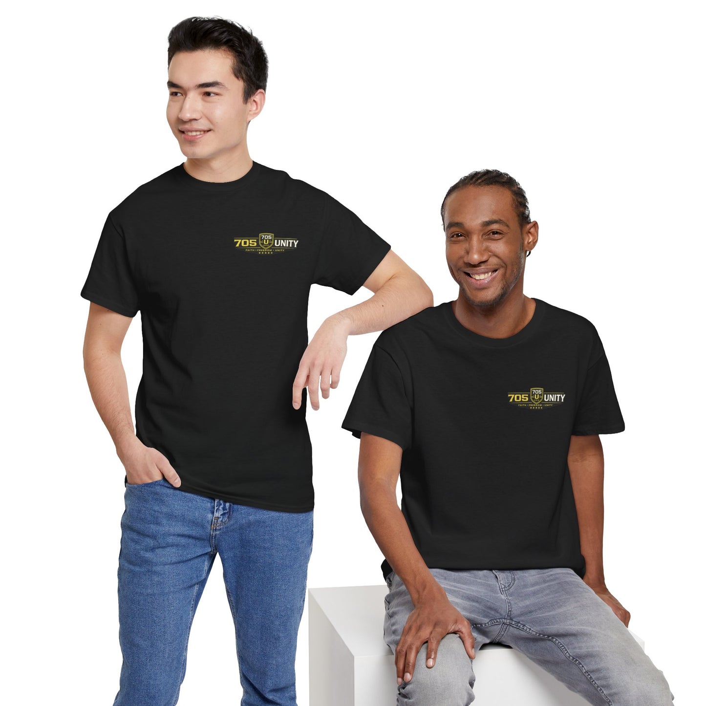 One Nation One Heart Wings Tee