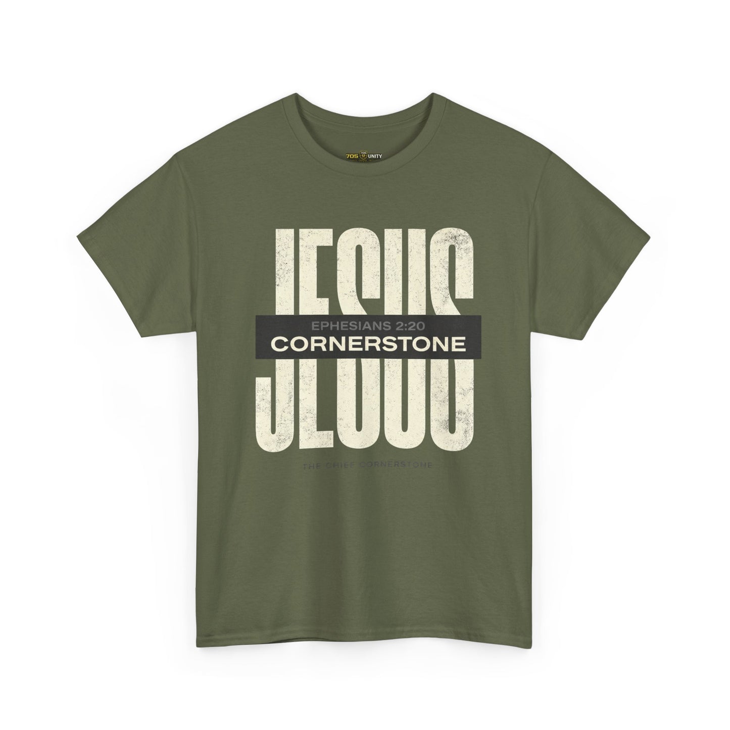 Cornerstone Graphic Tee — variant view | 705 Unity Christian apparel