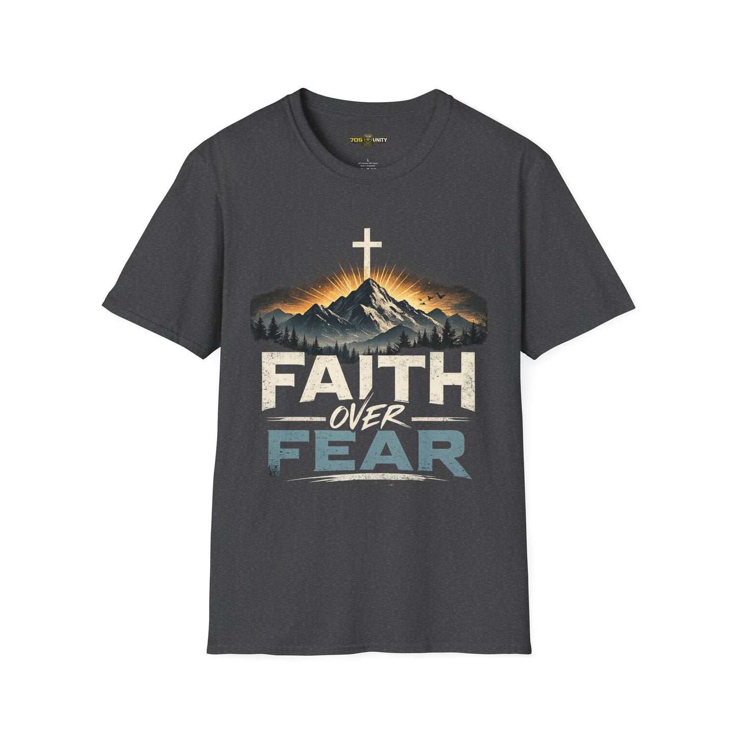 Faith Over Fear Mountain Tee