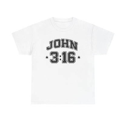 John 3:16 Collegiate Tee