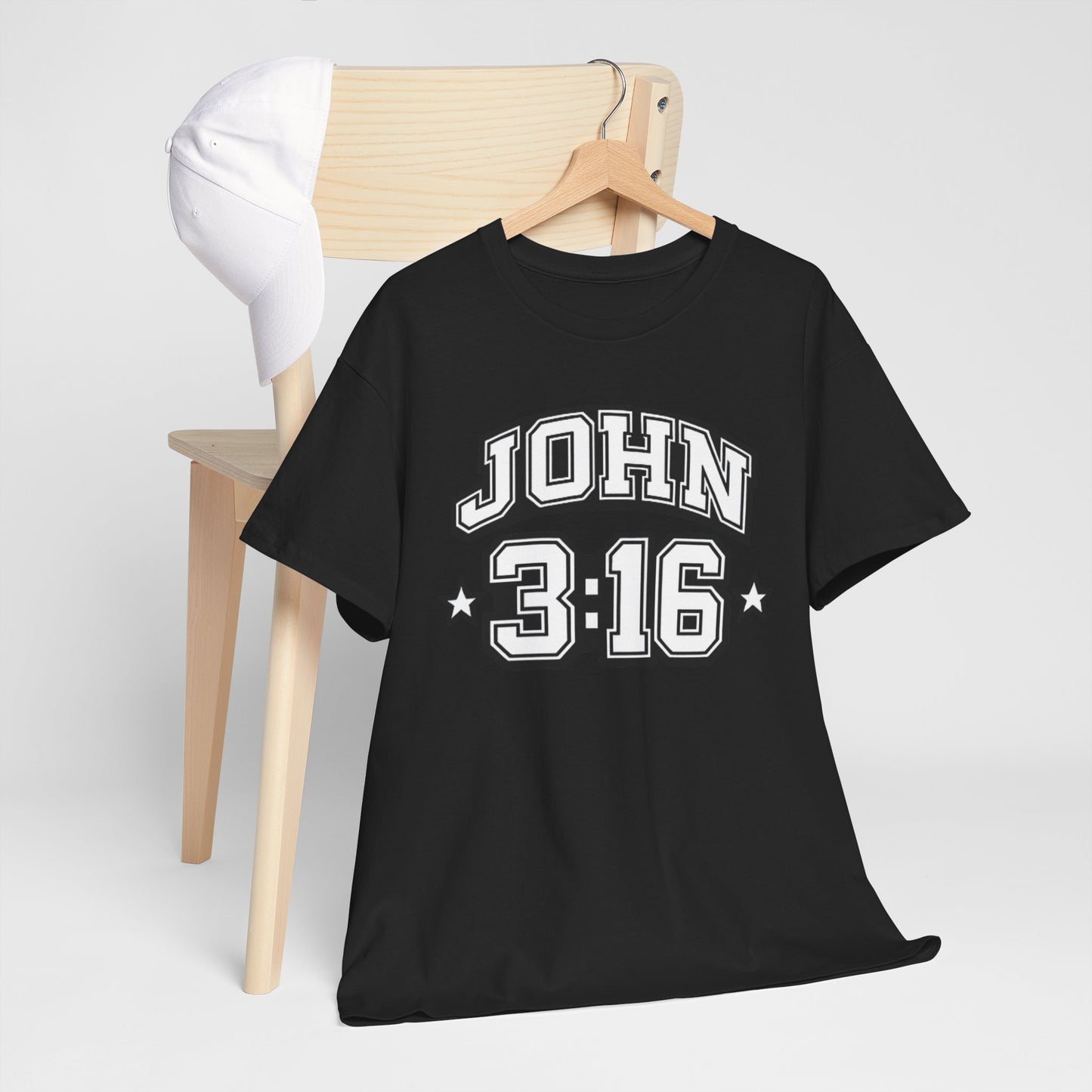 John 3:16 Collegiate Tee