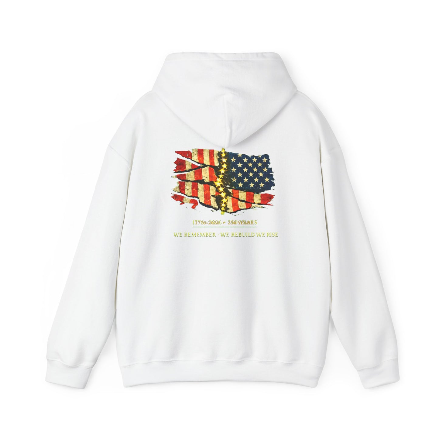 Torn Flag Hoodie