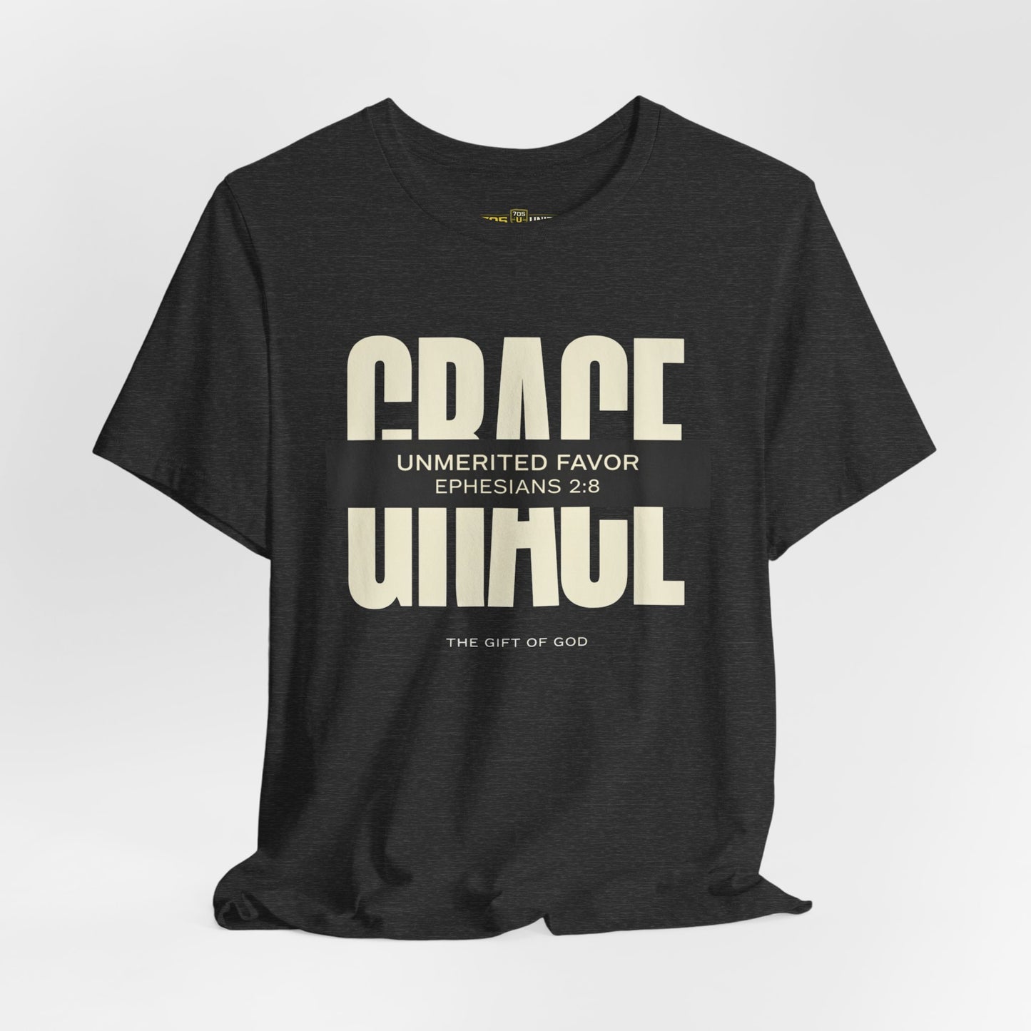 Grace Tee Unmerited Favor — variant view | 705 Unity Christian apparel