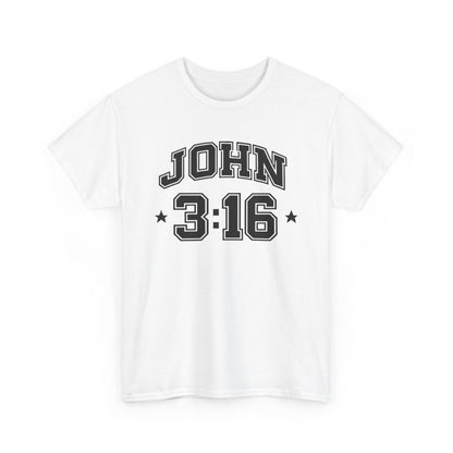 John 3:16 Collegiate Tee