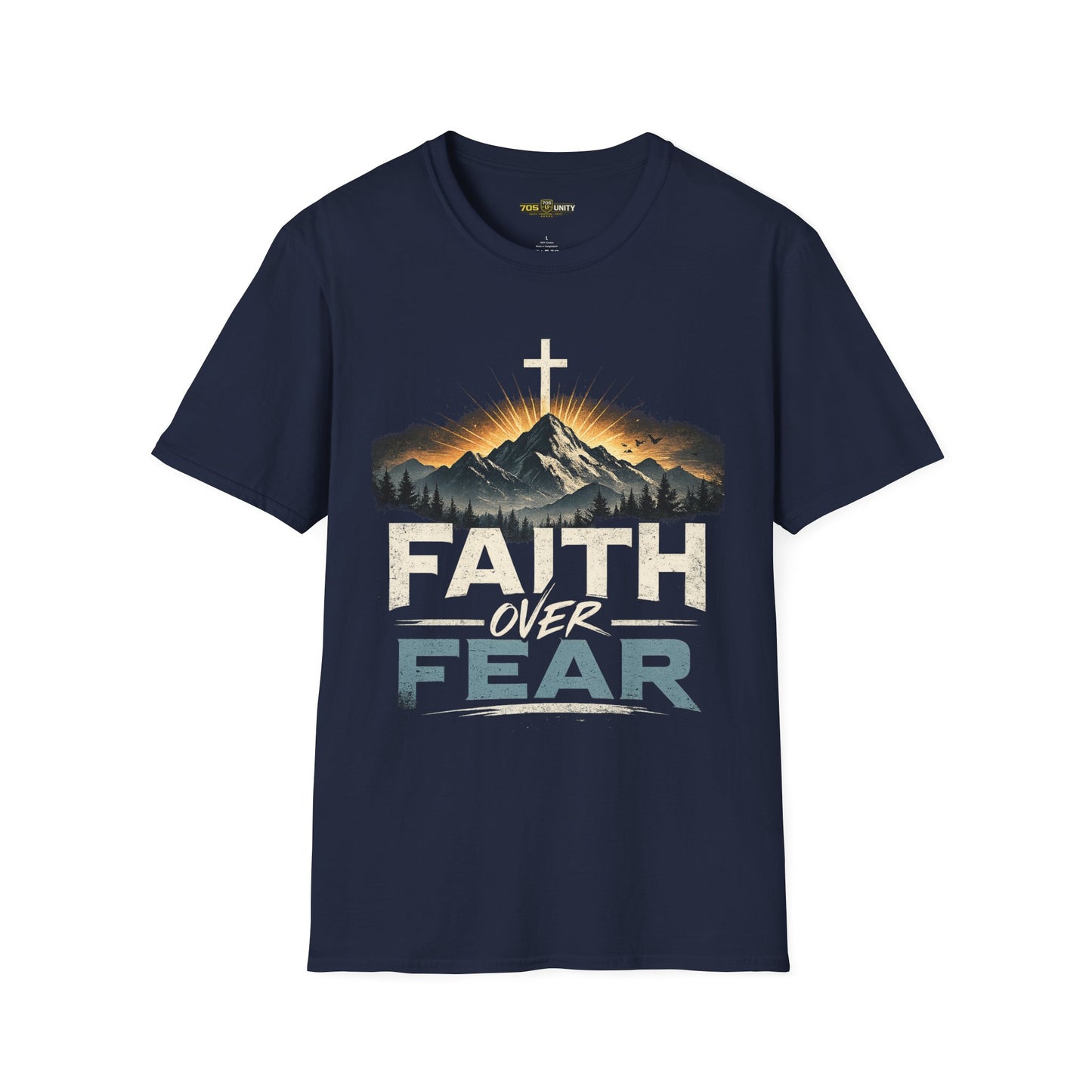 Faith Over Fear Mountain Tee