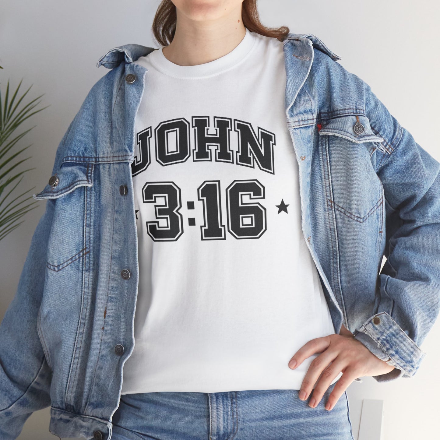 John 3:16 Collegiate Tee
