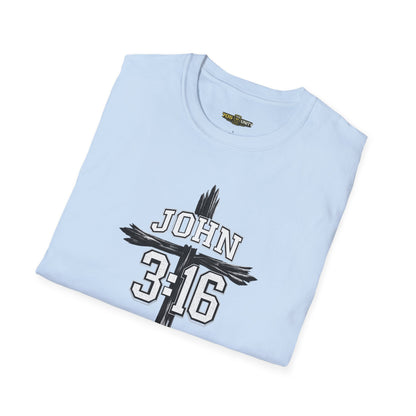 John 3:16 Cross Tee