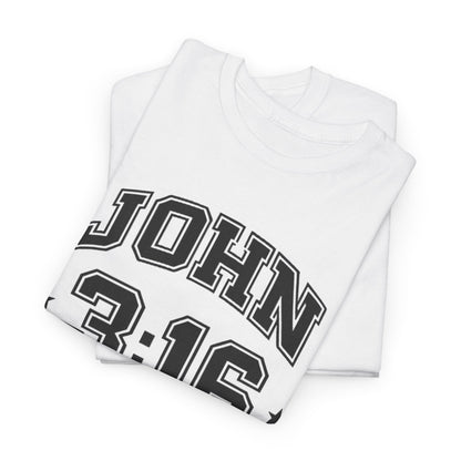 John 3:16 Collegiate Tee