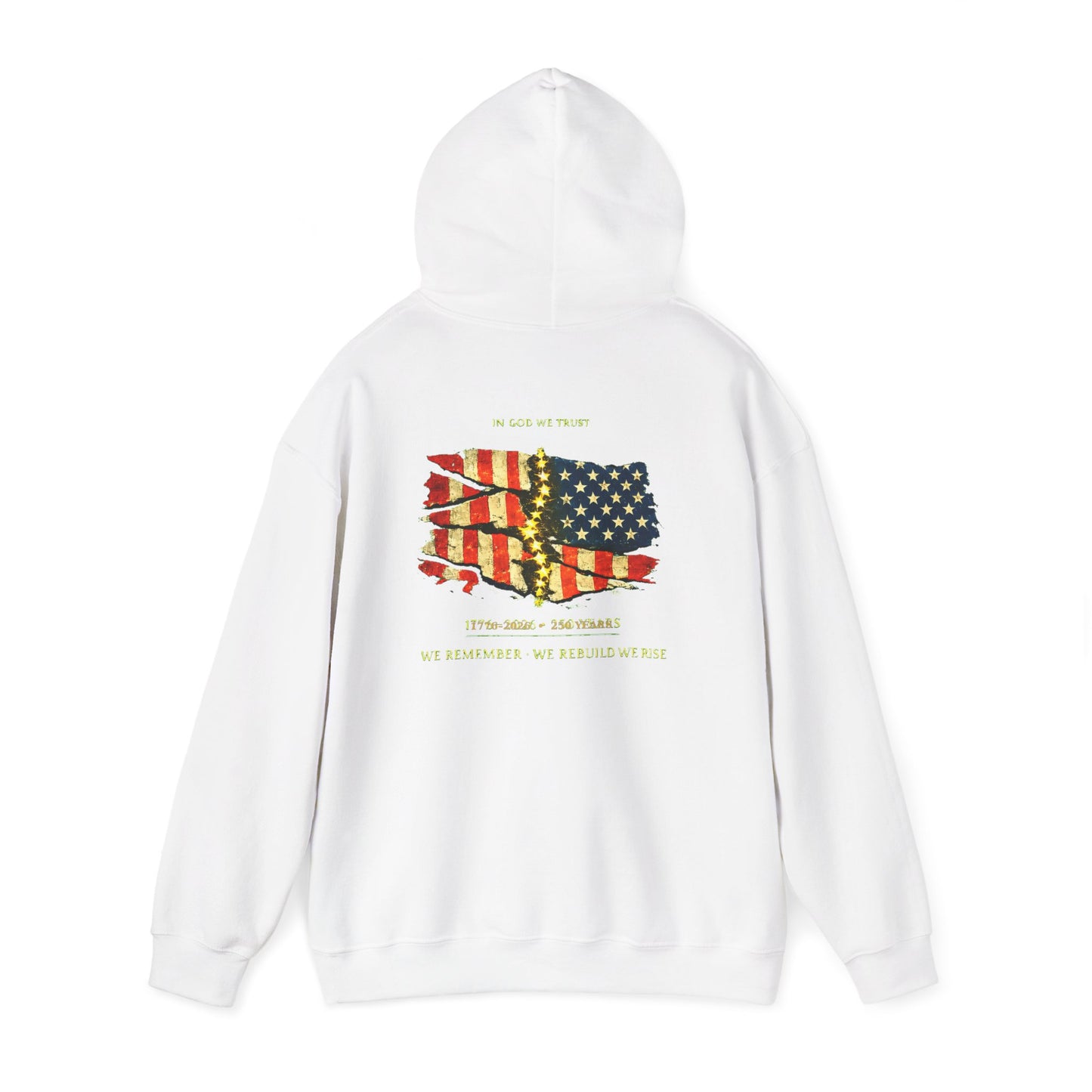 Torn Flag Hoodie